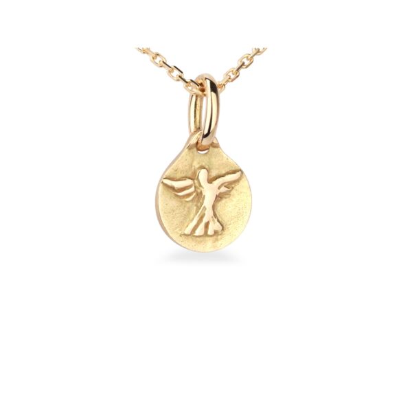 Médaille mini colombe en or