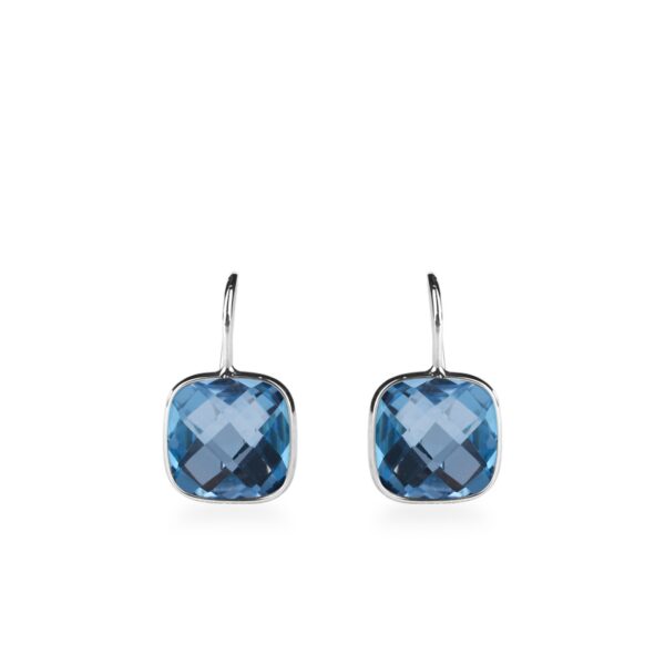 Boucles d'oreilles Topaze blue London