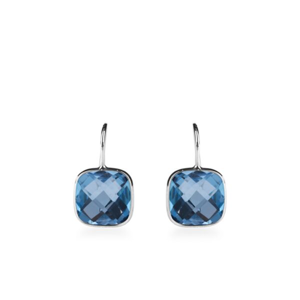 Boucles d'oreilles Topaze blue London