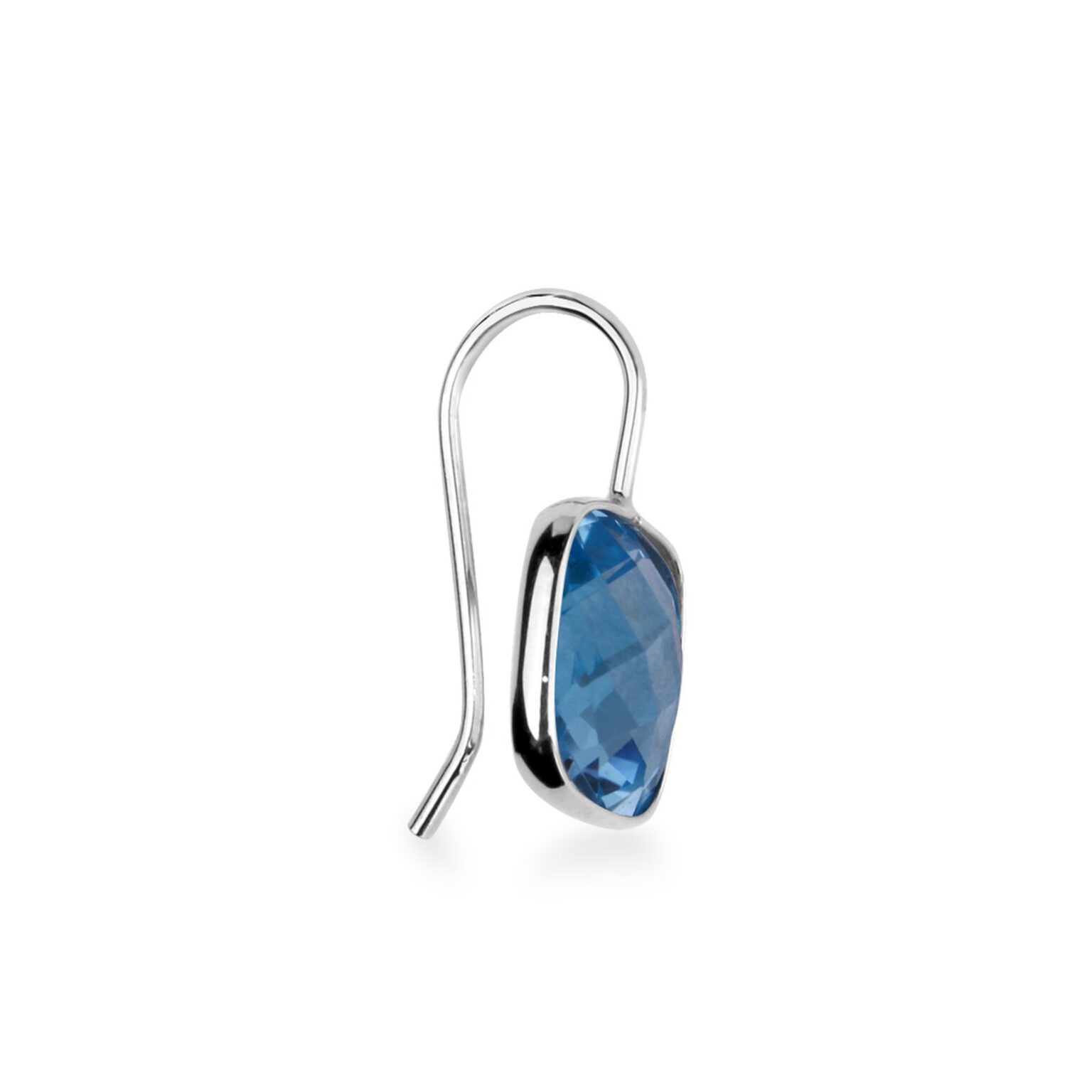 Boucles d'oreilles Topaze blue London