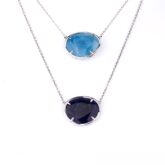 Pendentif racine de saphir