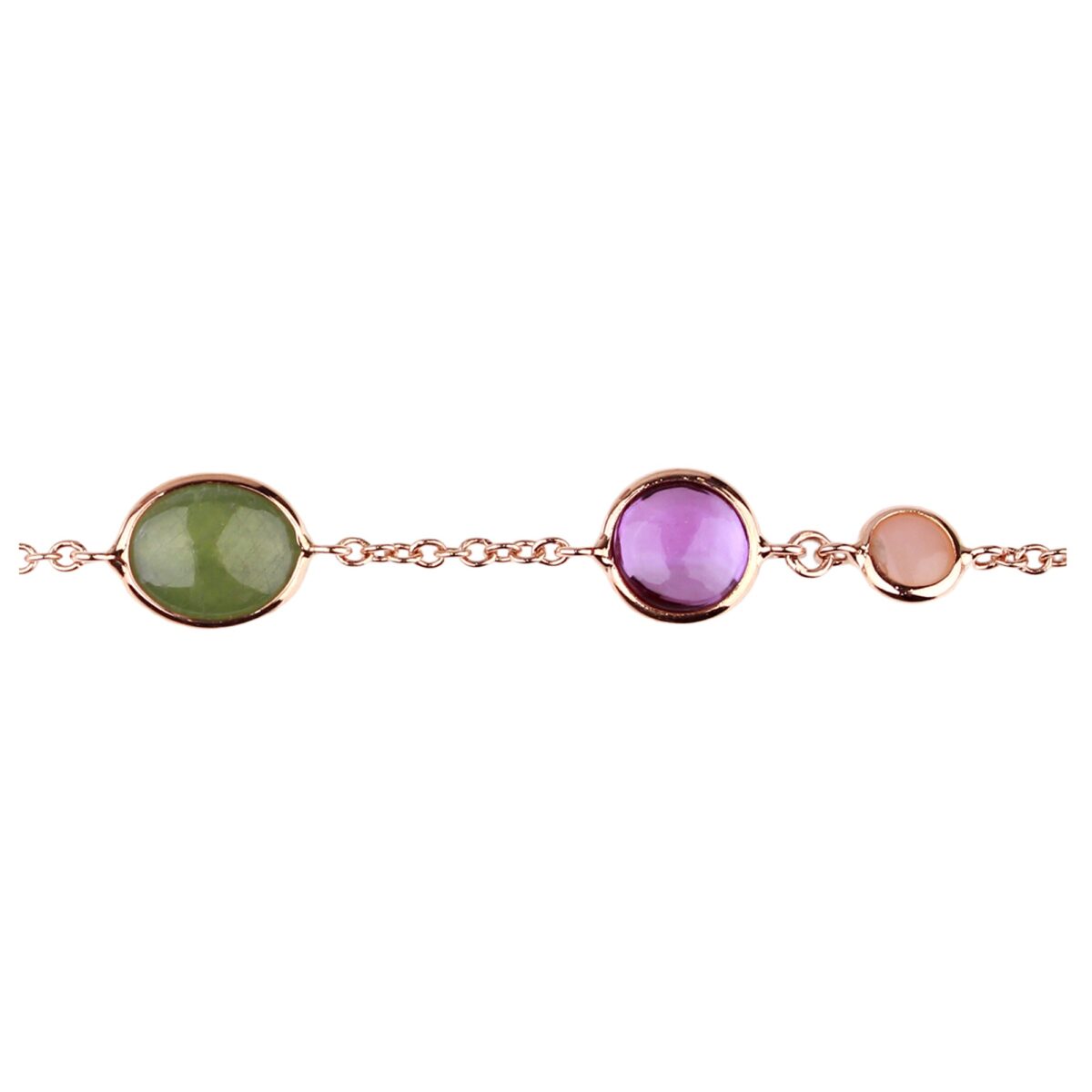 Bracelet pierres de couleur