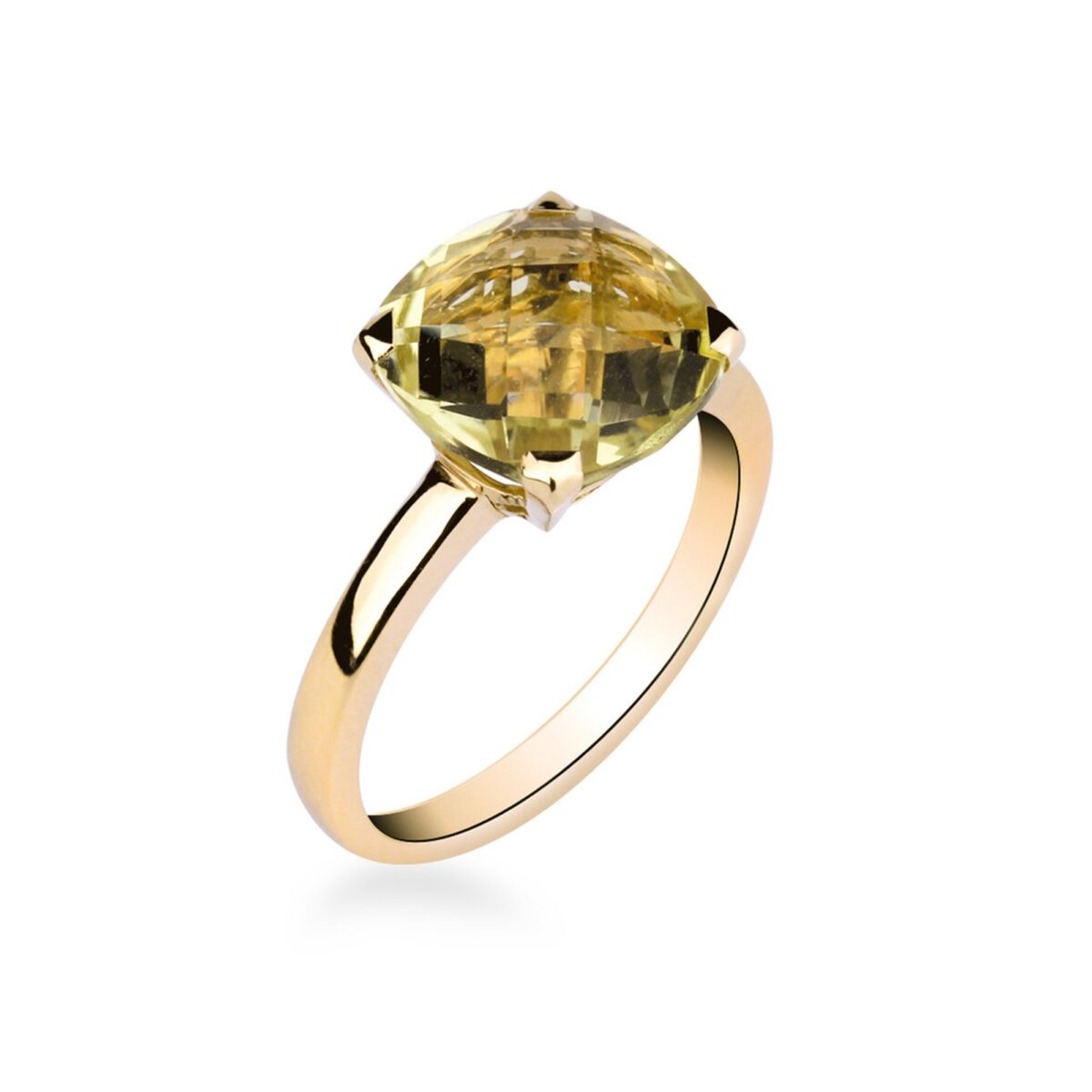 Bague quartz Lemon