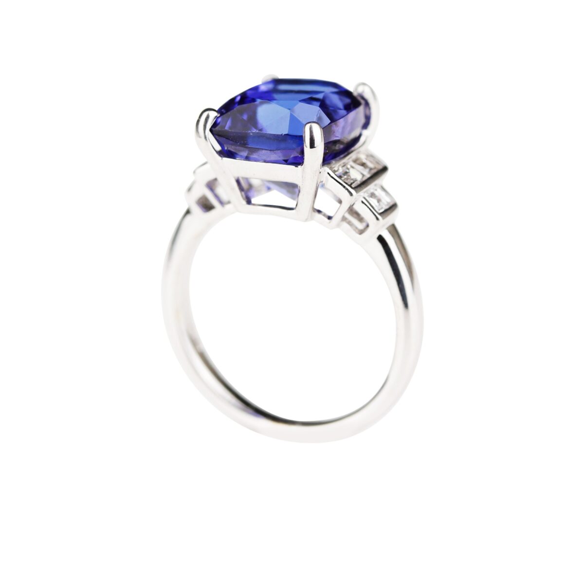 Bague fiançailles tanzanite