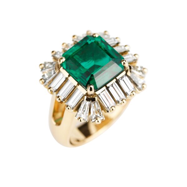 Bague émeraude joaillerie