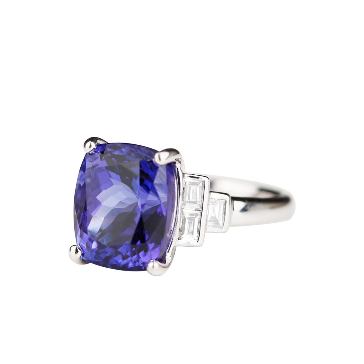 Bague fiançailles tanzanite