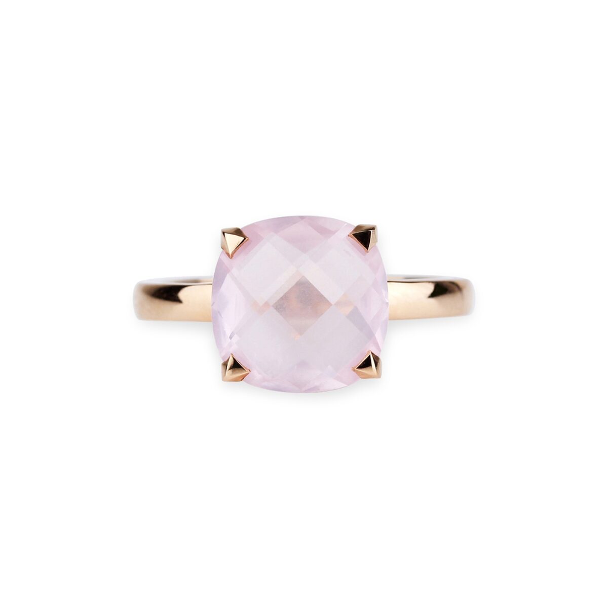 Bague quartz rose