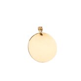 Pendentif motif coeur en or
