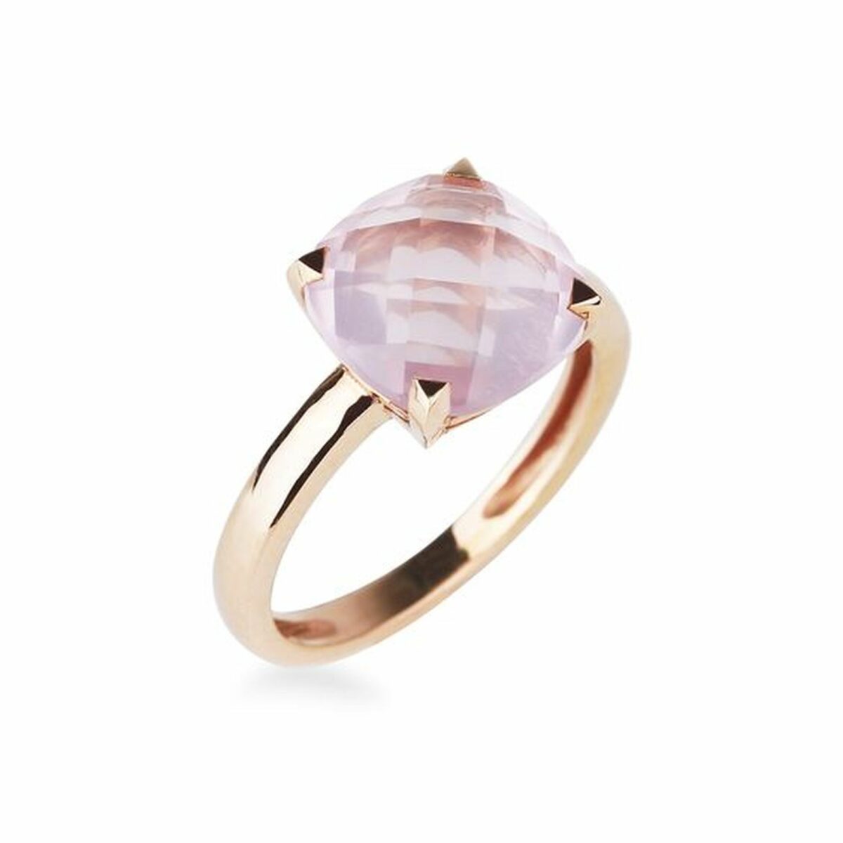 Bague quartz rose