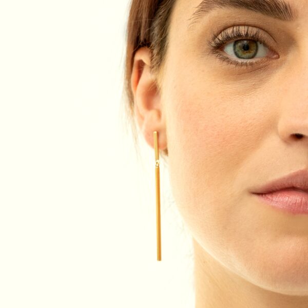 Boucles d'oreilles or jaune
