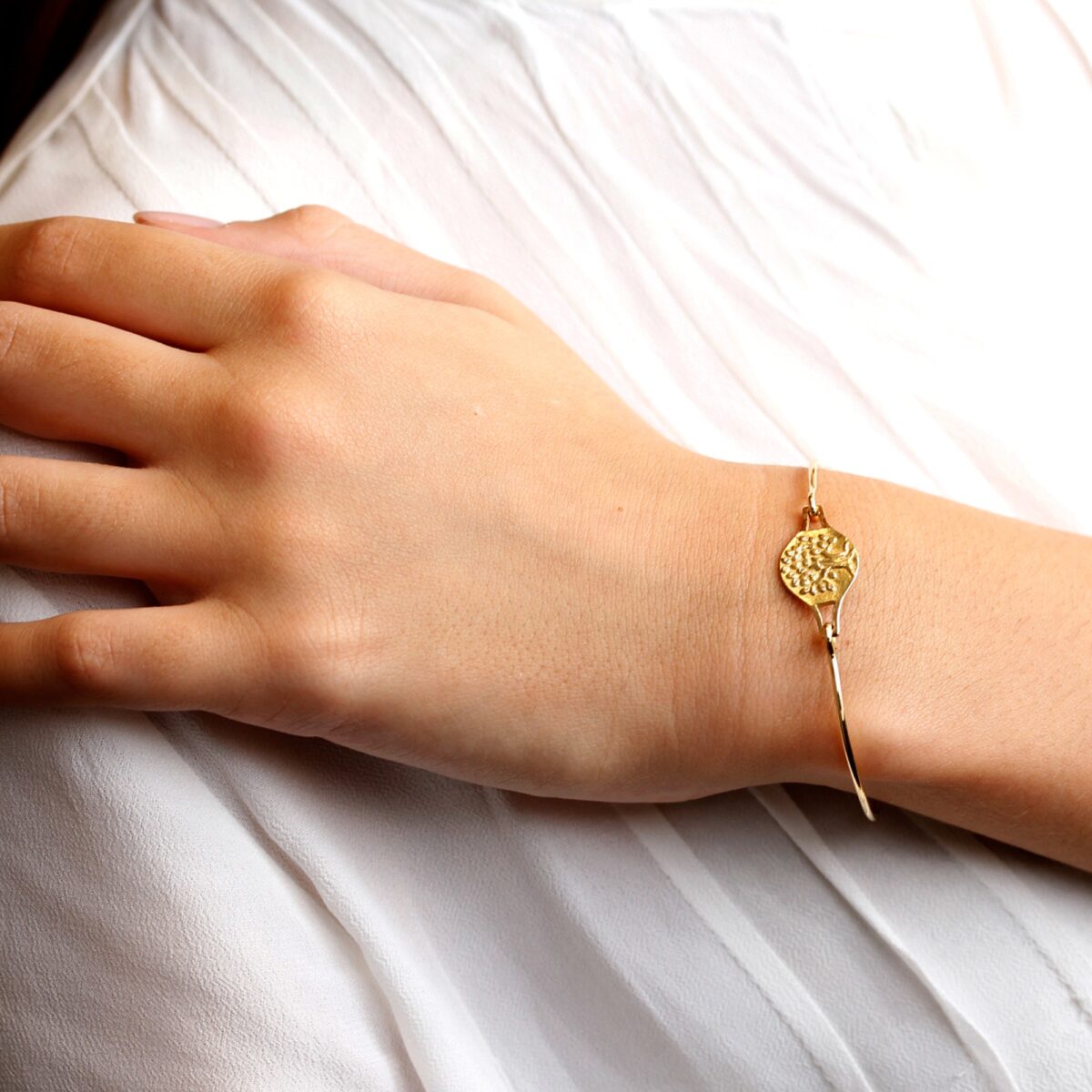 Bracelet arbre de vie or jaune