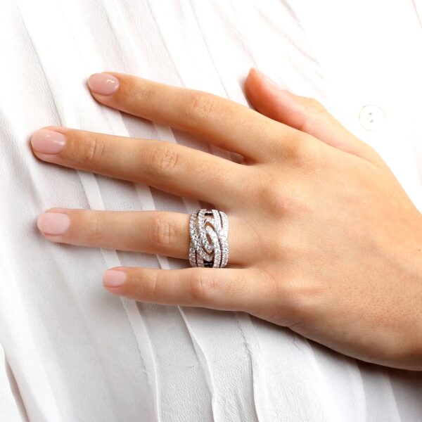 Bague diamants Covent Garden