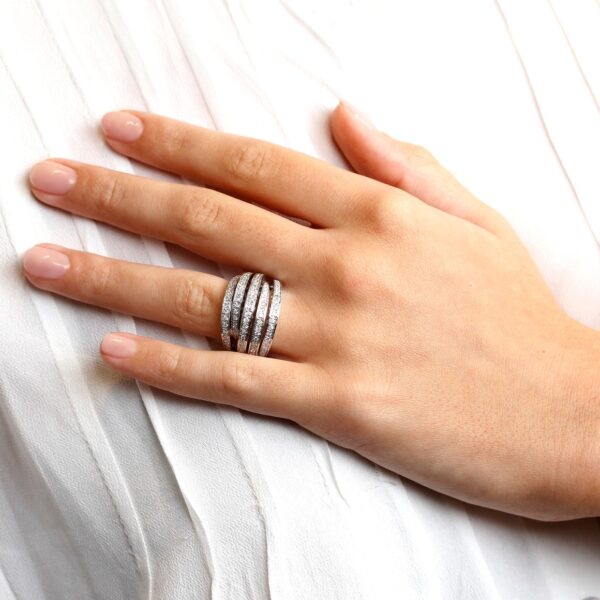 Bague diamants Westminster