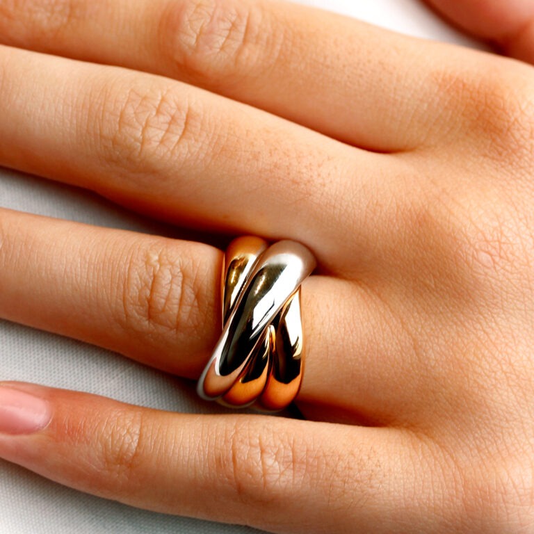 Bague trois ors Elisabeth