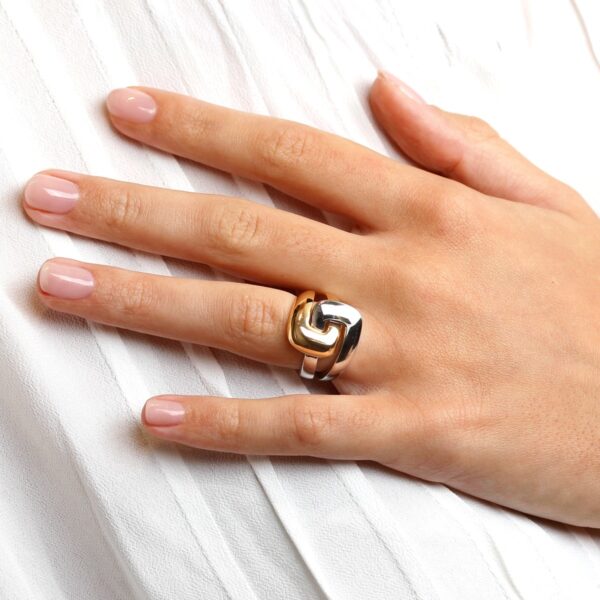 Bague deux ors Carnegie