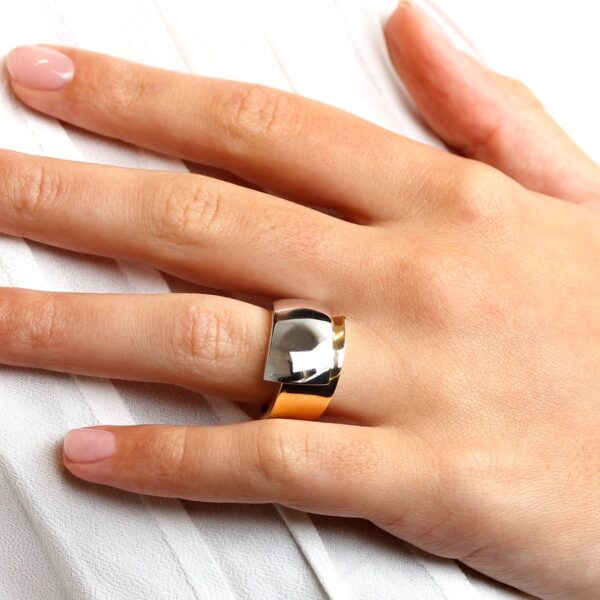 Bague or rose or blanc Mary