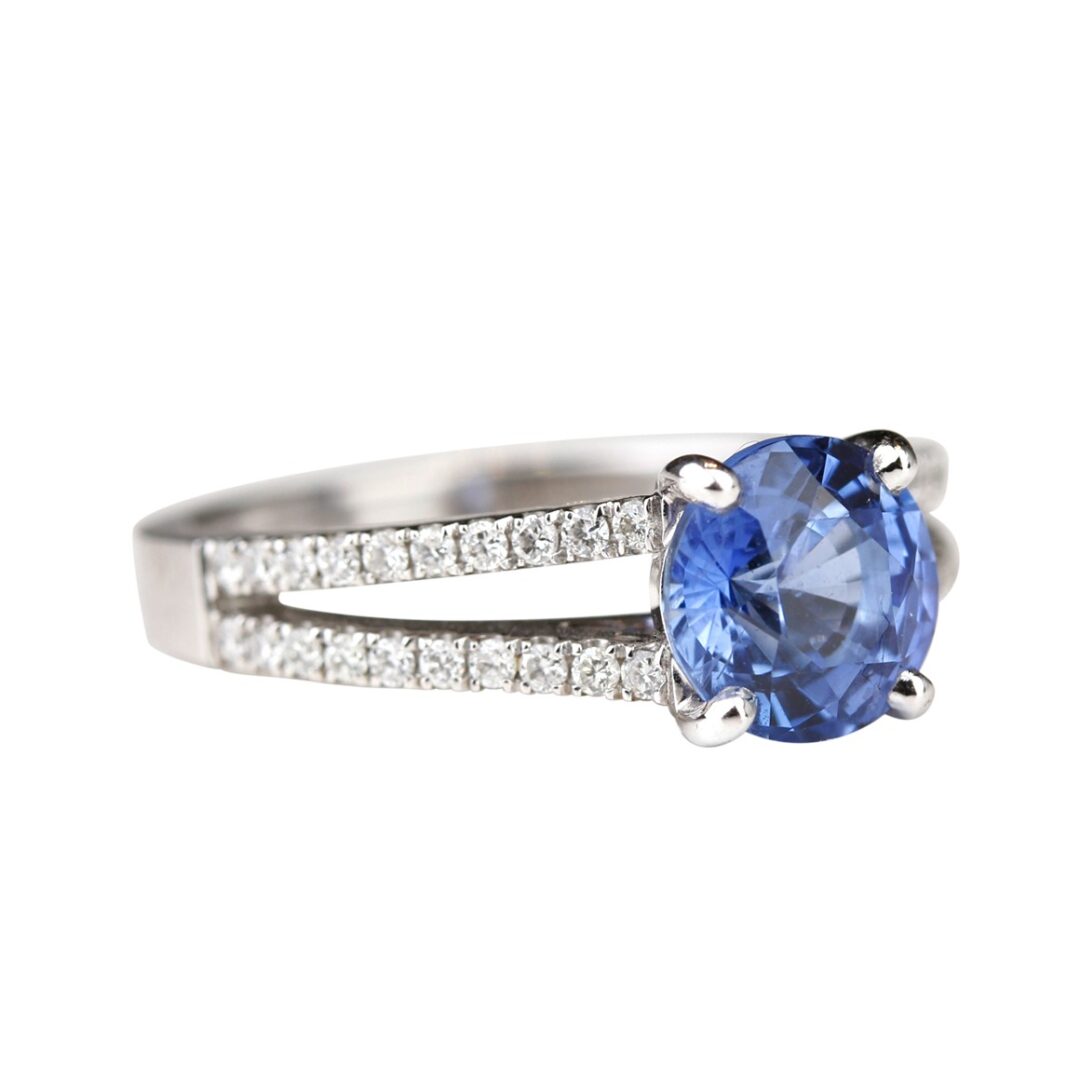 Bague saphir de fiancailles
