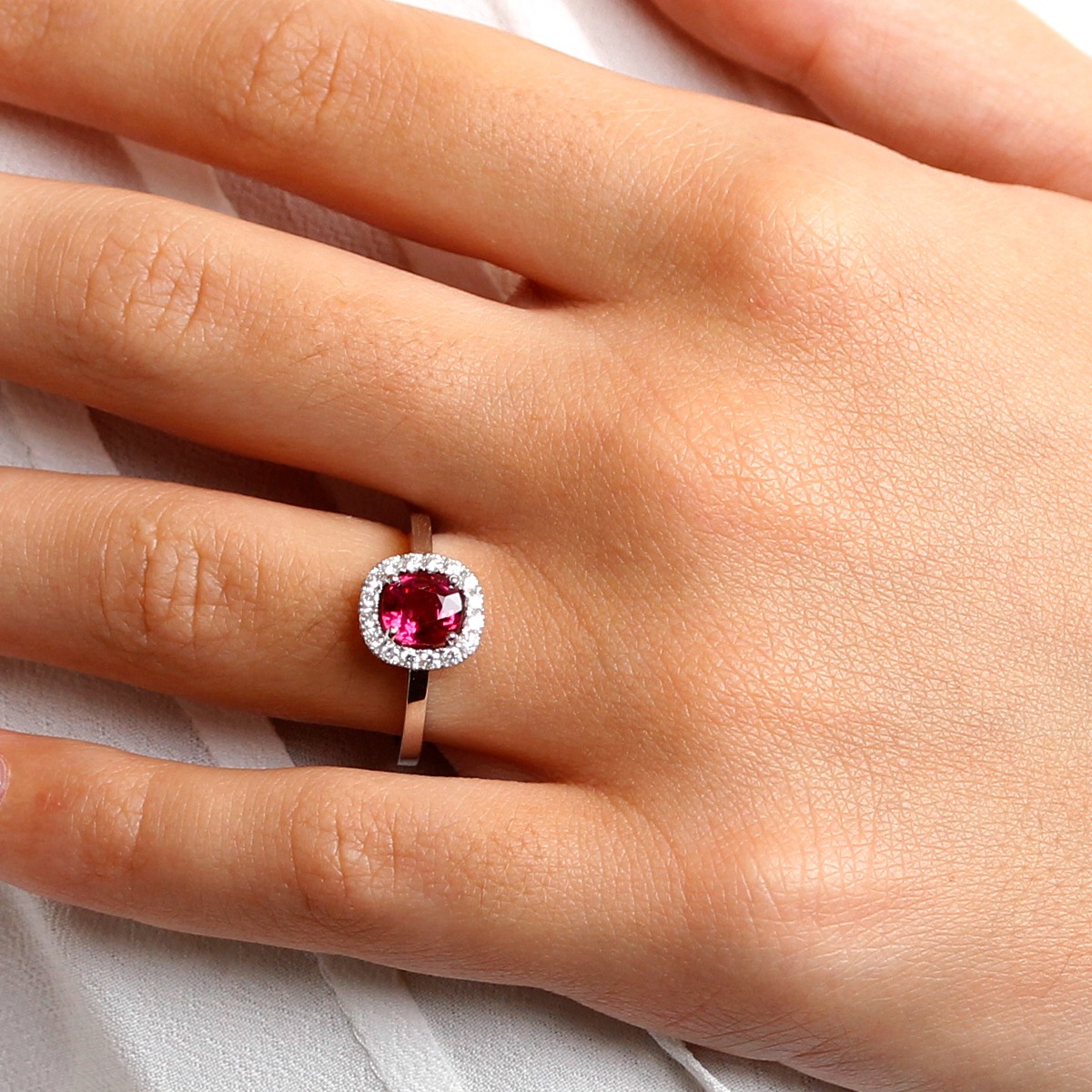 Bague spinelle deals