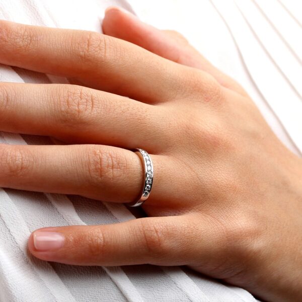 Alliance diamants or blanc Volga