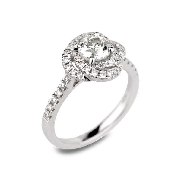 Florentine diamant or blanc