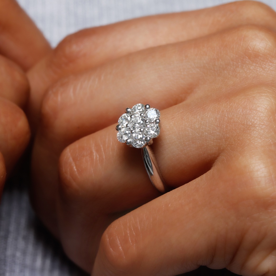 Une bague en diamant 2025