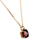 Poppy Blue pendentif grenat – Image 3