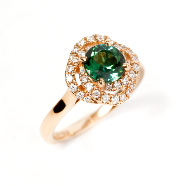 Florentine tourmaline verte