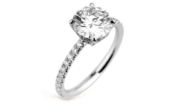 Bague solitaire diamant Compagnie des Gemmes