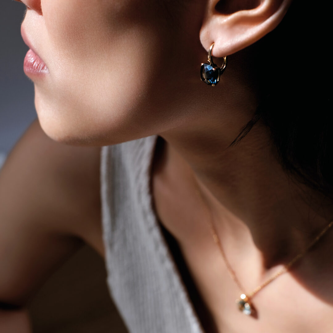 Poppy Blue BO topazes London blue or rose – Image 2