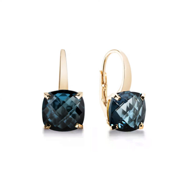 Poppy Blue BO topazes London blue or rose