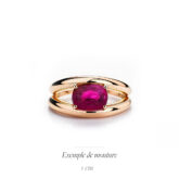 Tourmaline rubellite 3,96 cts – Image 2