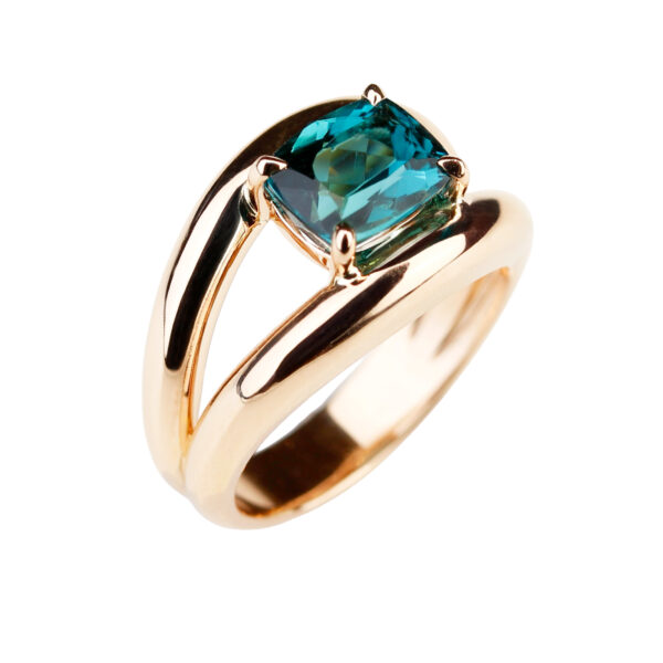 Boccadilupo zircon bleu