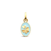 Pendentif Trèfle à 4 feuilles couleur bleu Arthus Bertrand