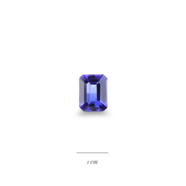 tanzanite taille emeraude