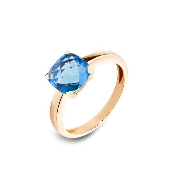 Poppy Blue bague topaze sky blue S