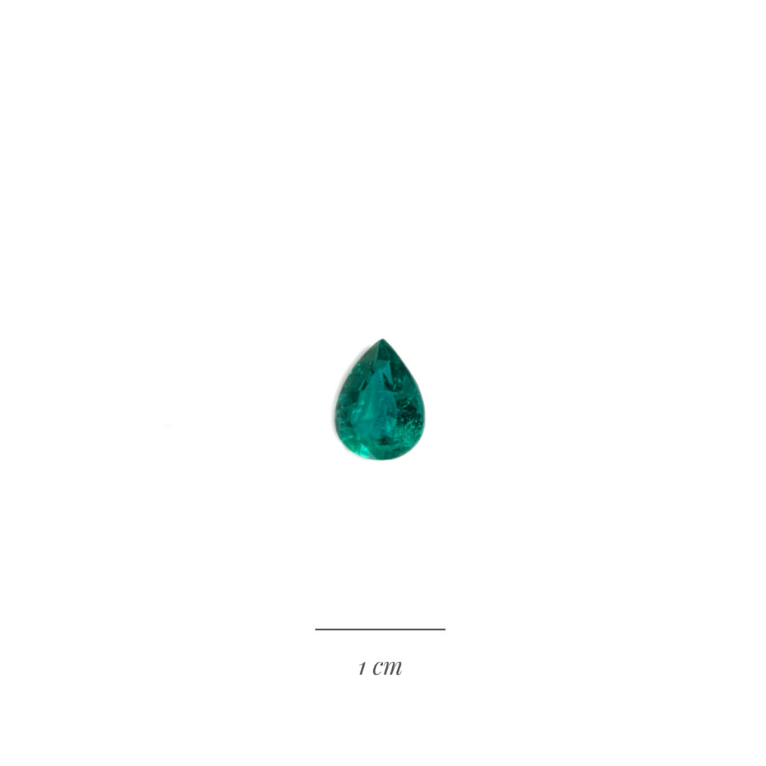Émeraude poire 2,17 cts – Image 3