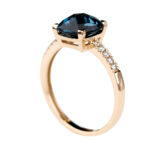 Poppy Blue bague topaze London blue – Image 3