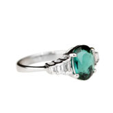 Perron tourmaline verte ovale – Image 2