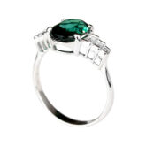 Perron tourmaline verte ovale – Image 3