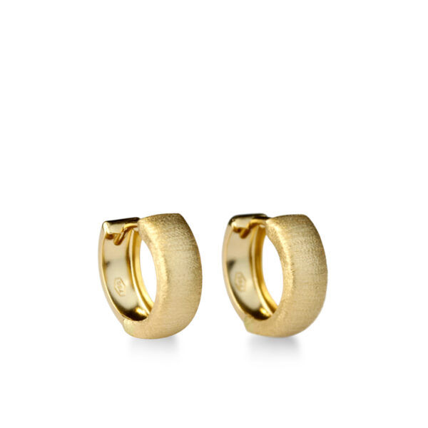 Aura créoles or brossé