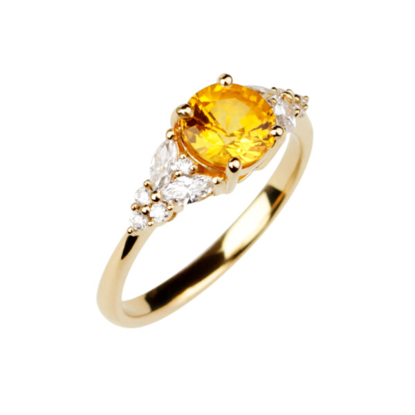 Jardin de Giverny saphir jaune