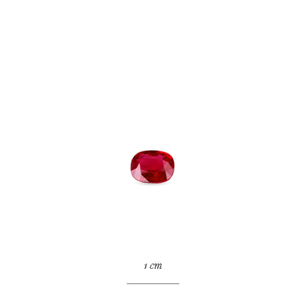 Rubis 1,21 carat